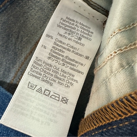 Madewell 27 NWT The 90’s Mid-Rise Straight Jeans Size 27 - Picture 11 of 11